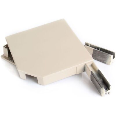 AVOSDIM Paires De Joues De Coffre Pour Volet Pan Coupé 45° - 137cm - Beige AVOSDIM Paires De Joues De Coffre Pour Volet Pan Coupé 45° - 137cm - Beige