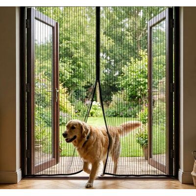 AVOSDIM Tenda Zanzariera Magnetica Per Porta - L 100 X H 215 Cm - Nero AVOSDIM Tenda Zanzariera Magnetica Per Porta - L 100 X H 215 Cm - Nero