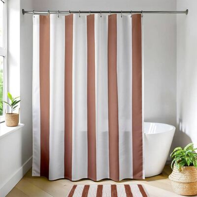 TENDANCE Tenda Da Doccia In Poliestere 180x200 Cm - Louise - TENDANCE Tenda Da Doccia In Poliestere 180x200 Cm - Louise -