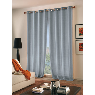 HOME COLLECTION - Tenda Panama Grigio 140 X 290 Cm HOME COLLECTION - Tenda Panama Grigio 140 X 290 Cm