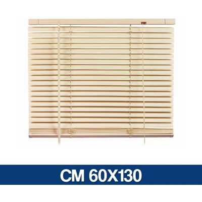SALONESRL Domo - Tende veneziane - Crema - 60x130 cm SALONESRL Domo - Tende veneziane - Crema - 60x130 cm