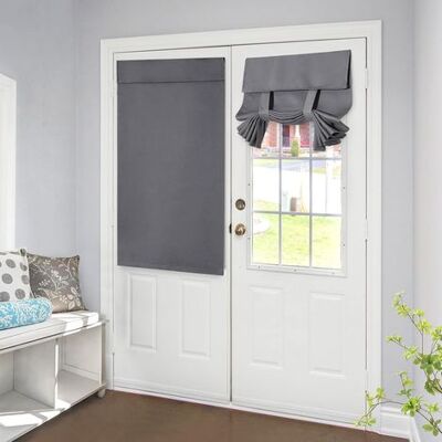 OEM Tenda Oscurante Termoisolante Per Porte/finestre, 66 X 102 Cm, Grigio Scuro, Pannello Singolo OEM Tenda Oscurante Termoisolante Per Porte/finestre, 66 X 102 Cm, Grigio Scuro, Pannello Singolo