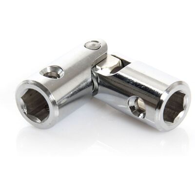 AVOSDIM Cardan Pour Volet Roulant - Sorties Hexagonales 10mm Acier Chromé AVOSDIM Cardan Pour Volet Roulant - Sorties Hexagonales 10mm Acier Chromé