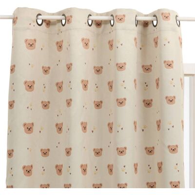 ATMOSPHERA Tenda Oscurante Per Bambini Billie 140x260 Cm, Beige, Con Motivo Di Orsetti - Créateur D'Intérieur ATMOSPHERA Tenda Oscurante Per Bambini Billie 140x260 Cm, Beige, Con Motivo Di Orsetti - Créateur D'Intérieur