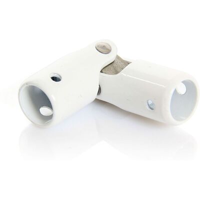 AVOSDIM Cardan Pour Volet Roulant - Sortie Ronde 12mm Acier Laqué Blanc AVOSDIM Cardan Pour Volet Roulant - Sortie Ronde 12mm Acier Laqué Blanc