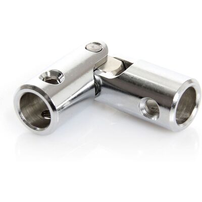AVOSDIM Cardan Pour Volet Roulant - Sortie Ronde 12mm Acier Chromé AVOSDIM Cardan Pour Volet Roulant - Sortie Ronde 12mm Acier Chromé