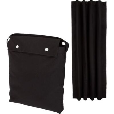 OEM Tenda Oscurante Portatile Per Finestre, Nera, 198 X 127 Cm, Con Ventose. OEM Tenda Oscurante Portatile Per Finestre, Nera, 198 X 127 Cm, Con Ventose.