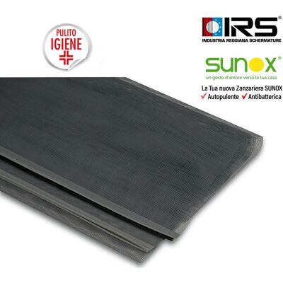 IRS - Rete Ricambio Zanzariera Finestra Verticale Avvolgibile Antibatterica Sunox Dimensione: 140 X 250 Cm IRS - Rete Ricambio Zanzariera Finestra Verticale Avvolgibile Antibatterica Sunox Dimensione: 140 X 250 Cm