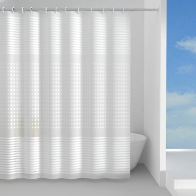 GEDY G-Tic-Toc Tenda doccia - PEVA 180x200cm Bianco GEDY G-Tic-Toc Tenda doccia - PEVA 180x200cm Bianco