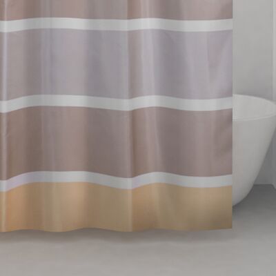 GEDY - Tenda Doccia In Poliestere 'spiaggia' 180x200 Cm - Beige/marrone GEDY - Tenda Doccia In Poliestere 'spiaggia' 180x200 Cm - Beige/marrone