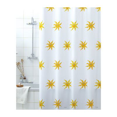 BRIXO Tende Doccia 120x200 Sole Giallo BRIXO Tende Doccia 120x200 Sole Giallo