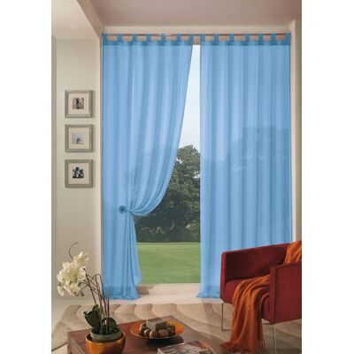 HOME COLLECTION - Tenda Boucle Soft Blu 140 X 290 Cm HOME COLLECTION - Tenda Boucle Soft Blu 140 X 290 Cm