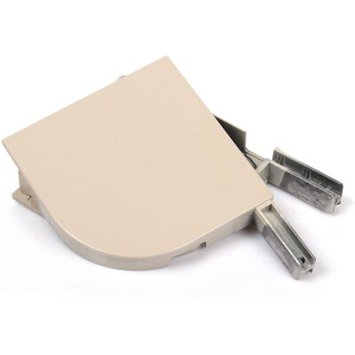 AVOSDIM Paires De Joues De Coffre Pour Volet Pan Coupé 45° - 150mm - Ral Beige 1015 AVOSDIM Paires De Joues De Coffre Pour Volet Pan Coupé 45° - 150mm - Ral Beige 1015