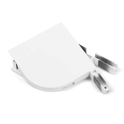 AVOSDIM Paires De Joues De Coffre Pour Volet - Quart De Rond - 180mm - Ral Blanc 9016 AVOSDIM Paires De Joues De Coffre Pour Volet - Quart De Rond - 180mm - Ral Blanc 9016