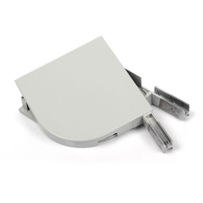 AVOSDIM Paires De Joues De Coffre Pour Volet - Quart De Rond - 150mm - Ral Gris 7038 AVOSDIM Paires De Joues De Coffre Pour Volet - Quart De Rond - 150mm - Ral Gris 7038