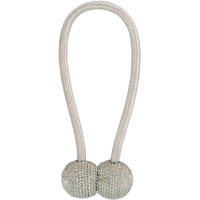 HOME COLLECTION Calamita Corda Sfere Tortora (lung 20 Cm) HOME COLLECTION Calamita Corda Sfere Tortora (lung 20 Cm)