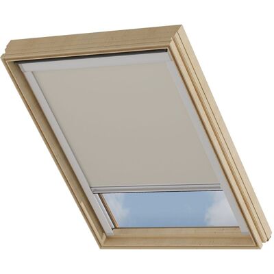 Cocoon ® Tenda Per Finestra Da Tetto - Oscurante - Sabbia - Compatibile Con Velux: Pk10 Cocoon ® Tenda Per Finestra Da Tetto - Oscurante - Sabbia - Compatibile Con Velux: Pk10
