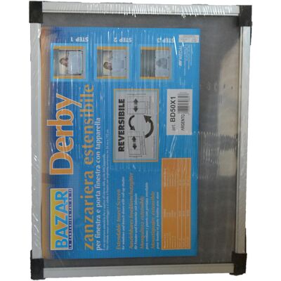 Medal Tenda Zanzariera Bazar Derby 50x40 Argento Medal Tenda Zanzariera Bazar Derby 50x40 Argento
