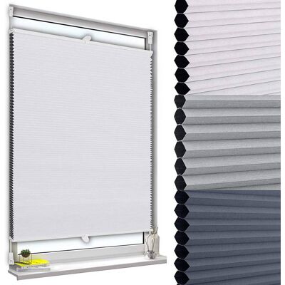 WOLTU Tenda Plissettata A Nido D'Ape Tende Avvolgibili Oscurante Al Per Finestra Bianca 95x130 Cm (parti In Plastica) WOLTU Tenda Plissettata A Nido D'Ape Tende Avvolgibili Oscurante Al Per Finestra Bianca 95x130 Cm (parti In Plastica)