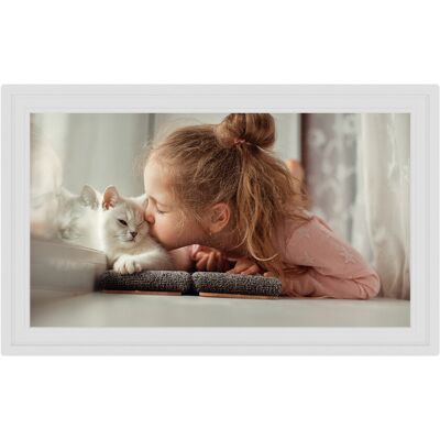 Thomson F15w Cornice Per Foto Digitali Bianco 39,6 Cm (15.6") Touch Screen Wi-fi Thomson F15w Cornice Per Foto Digitali Bianco 39,6 Cm (15.6") Touch Screen Wi-fi