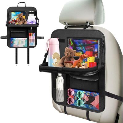 OEM Organizer Per Auto Per Bambini, Protezione Per Seggiolino Auto, Accessorio Per Auto Con Tasche Trasparenti Per Tablet, Nero OEM Organizer Per Auto Per Bambini, Protezione Per Seggiolino Auto, Accessorio Per Auto Con Tasche Trasparenti Per Tablet, Nero