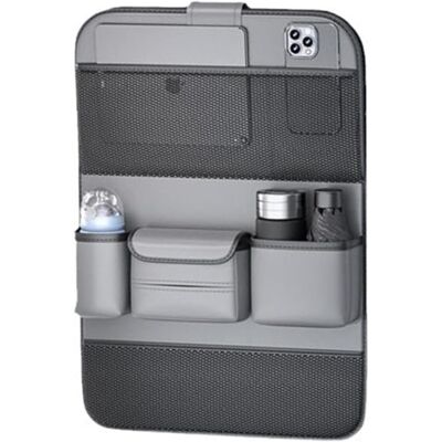 OEM Borsa Portaoggetti Per Schienale Per Seggiolino Auto In Pelle Pu, Grande Capacità, Multitasche, Organizer Per Schienale, Tavolo Da Pranzo Pieghevole, Vassoio Per Tablet, Borsa Appesa (grigio) OEM Borsa Portaoggetti Per Schienale Per Seggiolino Auto In Pelle Pu, Grande Capacità, Multitasche, Organizer Per Schienale, Tavolo Da Pranzo Pieghevole, Vassoio Per Tablet, Borsa Appesa (grigio)