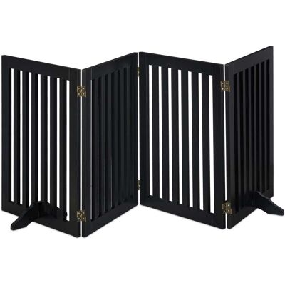 HELLOSHOP26 Cancello Di Sicurezza Retrattile Per Animali Domestici Per Scale 92 X 51 X 2 Cm Design Pratico In Mdf Nero 130010760 HELLOSHOP26 Cancello Di Sicurezza Retrattile Per Animali Domestici Per Scale 92 X 51 X 2 Cm Design Pratico In Mdf Nero 130010760