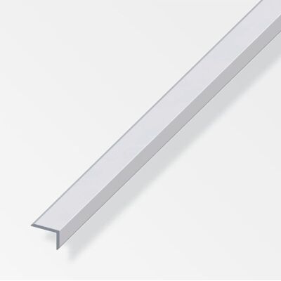 ALFER Profilo Per Protezione Bordi Aluminium 19x8x1.6mm Lunghezza 1m - 01401 ALFER Profilo Per Protezione Bordi Aluminium 19x8x1.6mm Lunghezza 1m - 01401