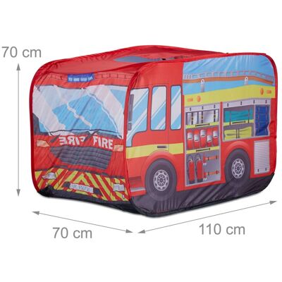 HELLOSHOP26 Tenda Da Gioco Con Camion Dei Pompieri 130002855 HELLOSHOP26 Tenda Da Gioco Con Camion Dei Pompieri 130002855
