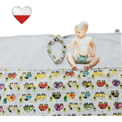 OEM Fasciatoio Riutilizzabile Nappime A Forma Di Tartaruga OEM Fasciatoio Riutilizzabile Nappime A Forma Di Tartaruga