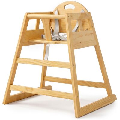 RELAXDAYS Seggiolone In Legno Con Cintura A 5 Punti, Hxlxp: 76 X 48 X 49,5 Cm, Per Neonati E Bambini Piccoli, Naturale RELAXDAYS Seggiolone In Legno Con Cintura A 5 Punti, Hxlxp: 76 X 48 X 49,5 Cm, Per Neonati E Bambini Piccoli, Naturale