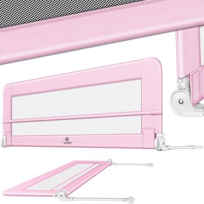 Barriera da letto Kesser - 200cm Rosa, Flessibile e Facile da Montare - Sicurezza del Sonno Barriera da letto Kesser - 200cm Rosa, Flessibile e Facile da Montare - Sicurezza del Sonno