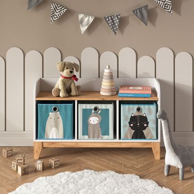 VitaliSpa Panca Per Bambini Malia, Bianco/artisan, 107.2 X 63.8 Cm, VitaliSpa Panca Per Bambini Malia, Bianco/artisan, 107.2 X 63.8 Cm,