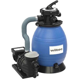 WILTEC Xpotool Filtro A Sabbia Per Piscina, 250 W, Serbatoio Filtrante 26 L, Pompa Piscina Autoadescante 10.000 L/h WILTEC Xpotool Filtro A Sabbia Per Piscina, 250 W, Serbatoio Filtrante 26 L, Pompa Piscina Autoadescante 10.000 L/h