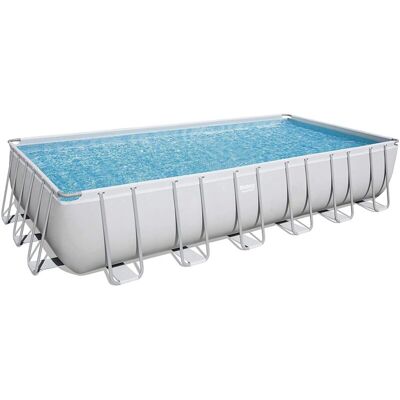 Bestway Piscina Rettangolare Fuori Terra Con Telaio Portante Power Steel 732x366x132 Cm Bestway Piscina Rettangolare Fuori Terra Con Telaio Portante Power Steel 732x366x132 Cm