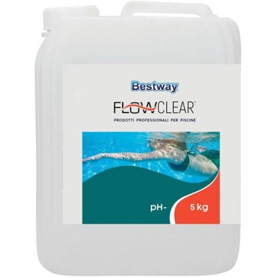 Bestway - 59024 Ph Meno, Correttore Liquido, Abbattitore Ph Acqua Di Piscina, 5 Litri Bestway - 59024 Ph Meno, Correttore Liquido, Abbattitore Ph Acqua Di Piscina, 5 Litri