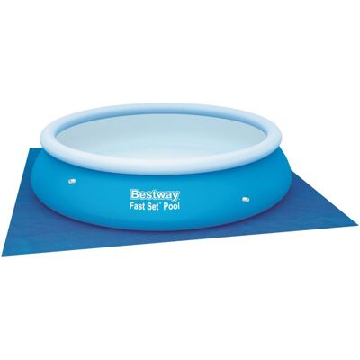 Bestway Telo Di Protezione Per Piscina Flowclear 335x335 Cm - Bestway Telo Di Protezione Per Piscina Flowclear 335x335 Cm -