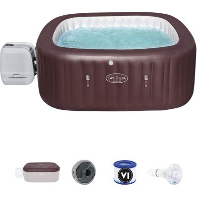Bestway 60033 Piscina Idromassaggio Idrojet Pro Spa Maldives Cm 201x80h 7 Posti 220v Per Esterno Interno - Bestway 60033 Piscina Idromassaggio Idrojet Pro Spa Maldives Cm 201x80h 7 Posti 220v Per Esterno Interno -