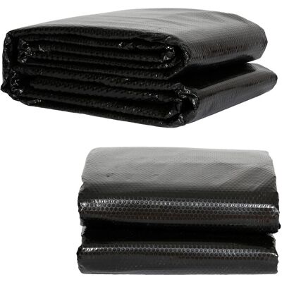 MELKO - Pellicola solare - 8x5m - Nera - Copertura piscina MELKO - Pellicola solare - 8x5m - Nera - Copertura piscina