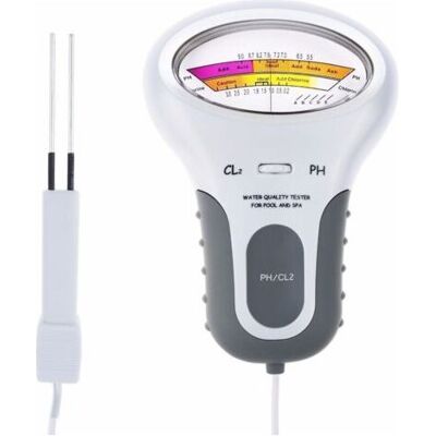 SCORPIO Testeur De Mètre De Chlore Ph 2 En 1 Pc-102 - Testeur De Chlore Ph Cl2 - Mesure De L'Appareil De Test De Qualité De L'Eau De Piscine - Nouveau Testeur De Qualité De L'Eau De Piscine SCORPIO Testeur De Mètre De Chlore Ph 2 En 1 Pc-102 - Testeur De Chlore Ph Cl2 - Mesure De L'Appareil De Test De Qualité De L'Eau De Piscine - Nouveau Testeur De Qualité De L'Eau De Piscine