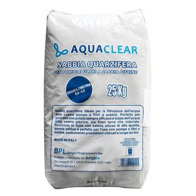 Aqua Sabbia Quarzifera 25 Kg Aqua Sabbia Quarzifera 25 Kg