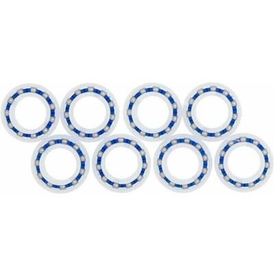 URSUS Set Di 8 Cuscinetti Per Ruote Del Robot Polaris 280 180, Compatibili Con Il Pulitore Per Piscine C60 C-60. URSUS Set Di 8 Cuscinetti Per Ruote Del Robot Polaris 280 180, Compatibili Con Il Pulitore Per Piscine C60 C-60.