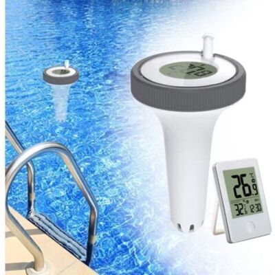 URSUS Termometro Galleggiante Per Piscina, Termometro Galleggiante Wireless Per Interni Ed Esterni, Termometro Digitale Per Piscina Con Schermo Lcd URSUS Termometro Galleggiante Per Piscina, Termometro Galleggiante Wireless Per Interni Ed Esterni, Termometro Digitale Per Piscina Con Schermo Lcd
