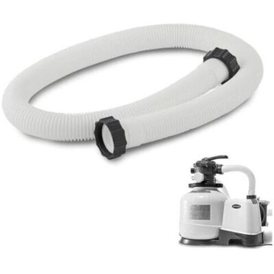 ABYSSE Tubo Flessibile Per Piscina Da 38 Mm, 150 Cm, Tubo Di Ricambio Per Piscine, Tubo Flessibile Per Pompe E Aspiratori Per Piscine, Per Pompe Filtro Intex ABYSSE Tubo Flessibile Per Piscina Da 38 Mm, 150 Cm, Tubo Di Ricambio Per Piscine, Tubo Flessibile Per Pompe E Aspiratori Per Piscine, Per Pompe Filtro Intex