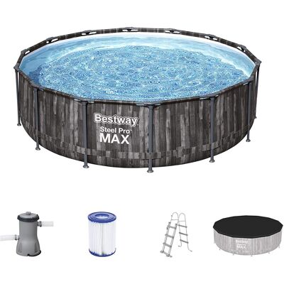 Bestway Piscina Fuori Terra Steel Pro Max Tonda Ø 427 X 107 Cm Bestway Piscina Fuori Terra Steel Pro Max Tonda Ø 427 X 107 Cm