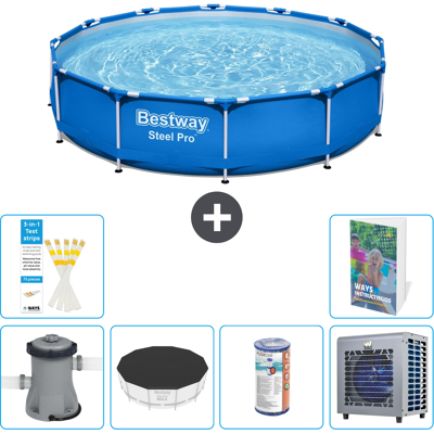 Bestway Piscina Steel Pro Rotonda - 366x76 Cm - 7-pezzi S203 Bestway Piscina Steel Pro Rotonda - 366x76 Cm - 7-pezzi S203