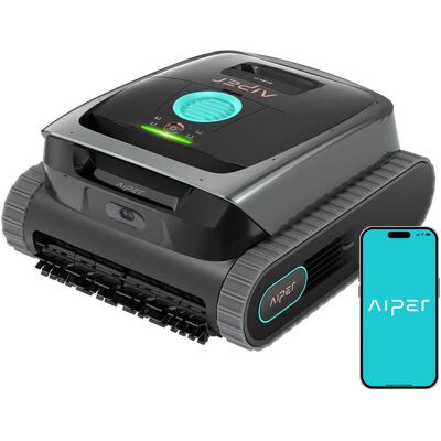 AIPER Scuba S3, Robot Pulitore Per Piscina Senza Fili, Pulizia Fondo Pareti E Linea D'Acqua, Navigazione Intelligente, Controllo Da App AIPER Scuba S3, Robot Pulitore Per Piscina Senza Fili, Pulizia Fondo Pareti E Linea D'Acqua, Navigazione Intelligente, Controllo Da App