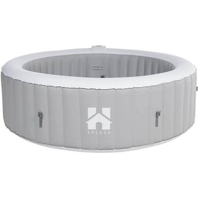 Spa Gonfiabile Home Deluxe - Grigio - 6 Persone Spa Gonfiabile Home Deluxe - Grigio - 6 Persone