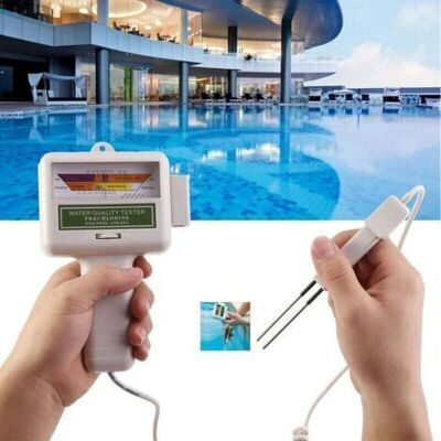BARKBUSTERS Testeur De Niveau De Chlore Portable 2 En 1 Ph Cl2 Niveau De Chlore Analyseur De Qualité De L'Eau Contrleur De Mesure Moniteur De Mesure Pour Piscine, Eau De Spa, Source D'Eau 17x11.5x3cm, BARKBUSTERS Testeur De Niveau De Chlore Portable 2 En 1 Ph Cl2 Niveau De Chlore Analyseur De Qualité De L'Eau Contrleur De Mesure Moniteur De Mesure Pour Piscine, Eau De Spa, Source D'Eau 17x11.5x3cm,