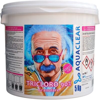 AQUACLEAR Tricloro 90% Granulare 5kg AQUACLEAR Tricloro 90% Granulare 5kg